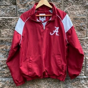 58 Sports Jackets \u0026 Coats | Alabama Crimson Tide Pullover Windbreaker Jacket | Color: Red | Size: S | Anna_Kulczycka's Closet